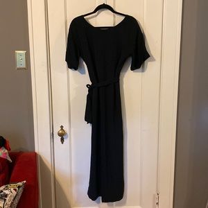 Everlane Short Sleeve Jumpsuit with Tie Size 4